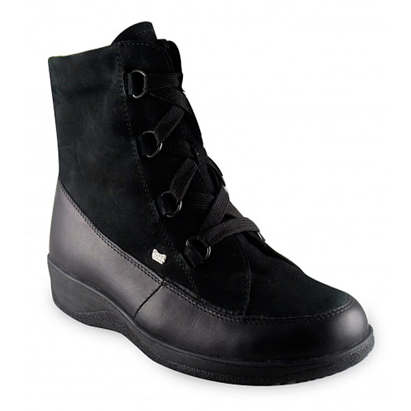 Полусапоги ортопедические Сурсил-Орто с мехом женские 24013 черные