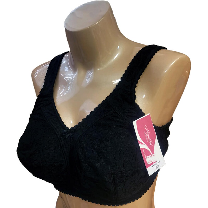 Бюстгальтер Ниночка для фиксации экзопротеза 15 черный