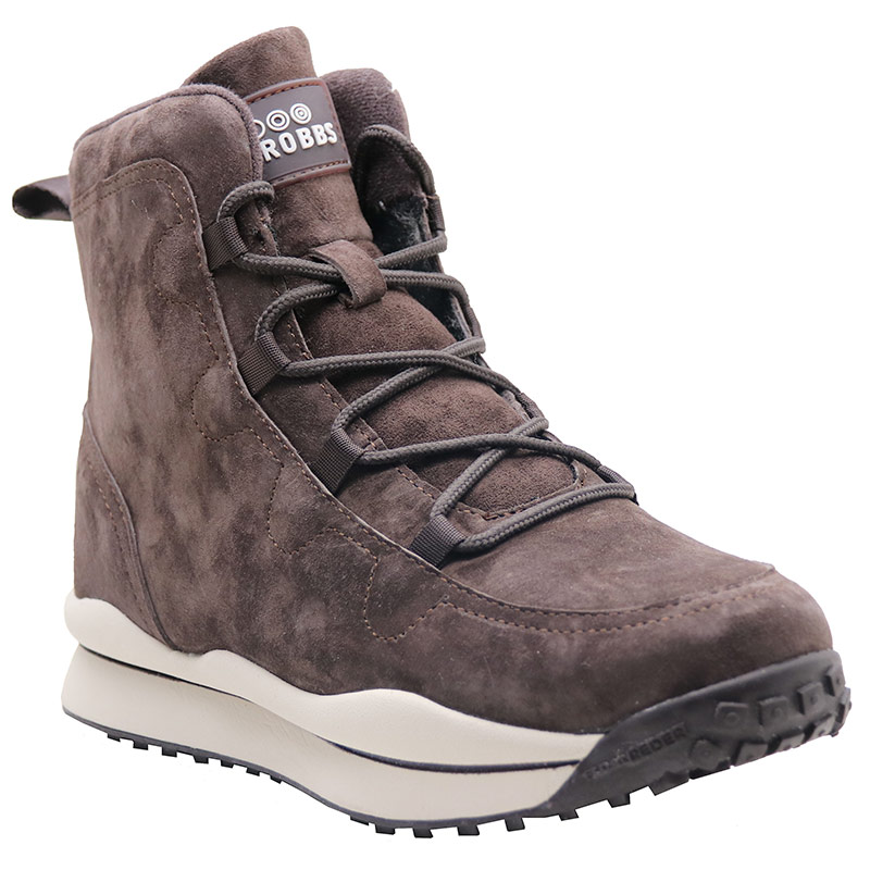 Кроссовки Strobbs с мехом женские F8332-17 коричневые