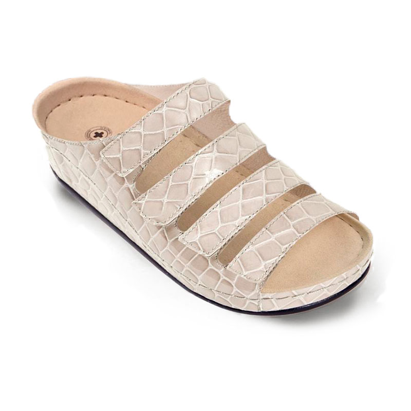 Сабо Luomma повседневные женские LM-503N.0.026 молочные