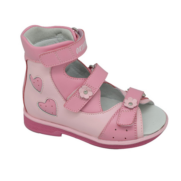 Сандали ортопедические Ортобум для девочек 71597-33 розовый