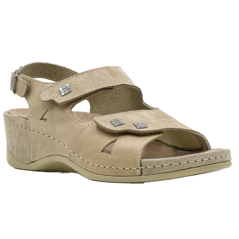 Сандали Mubb женские 766 бежевые.