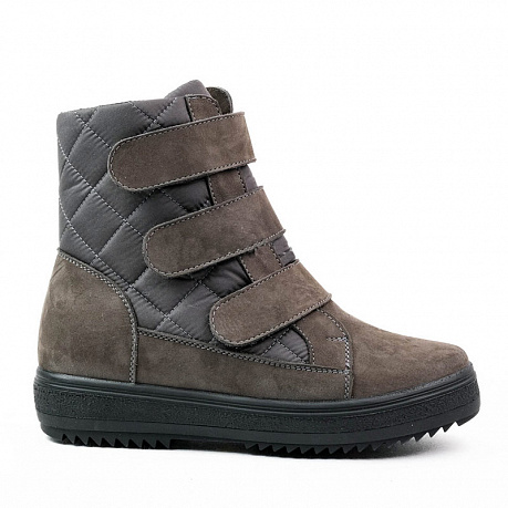 Полусапоги Dr. Spektor с шерстью женские Ш0514-Н/ПЛ серые. Изображение 4 из 7