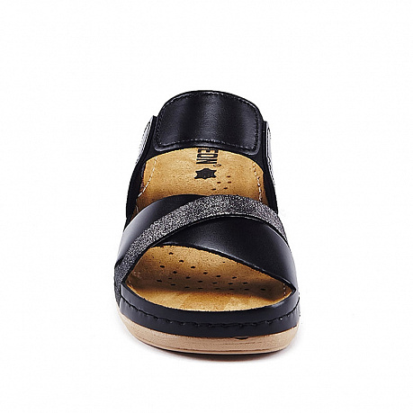 Сабо Leon женские 909 черные. Изображение 2 из 2