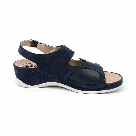 Сандали Mubb женские 766.2 синий лак. Изображение 2 из 3