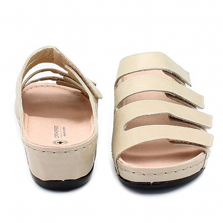 Сабо Luomma повседневные женские LM-503 035 белый перец. Изображение 3 из 3