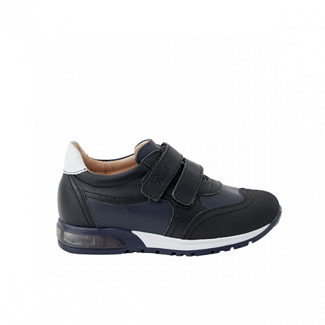 Кроссовки ортопедические Твики для мальчиков TW-435-19 синий/черный со светодиодами. Изображение 2 из 4