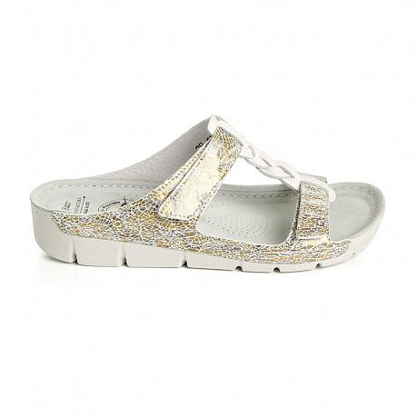 Сабо Batz женские Bori золотисто-серые. Изображение 3 из 3