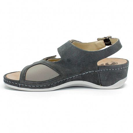 Сандали Mubb женские 766 серые. Изображение 2 из 3