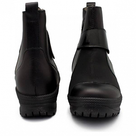 Полусапоги Ricoss с шерстью женские 84-159И-4-406/59 черные. Изображение 4 из 5