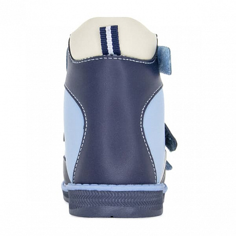 Сандали ортопедические Ортобум для мальчиков 81057-02 синий/голубой. Изображение 3 из 4