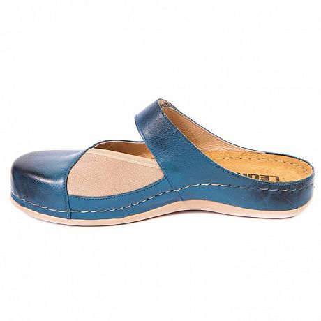 Сабо Leon женские 953 синий. Изображение 2 из 2