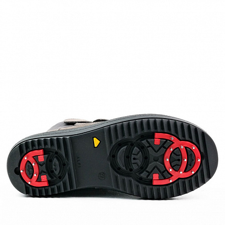 Полусапоги Dr. Spektor с шерстью женские Ш0514-Н/ПЛ серые. Изображение 6 из 7